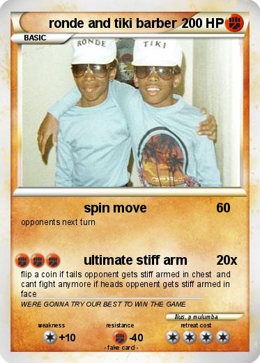 Pokemon ronde and tiki barber