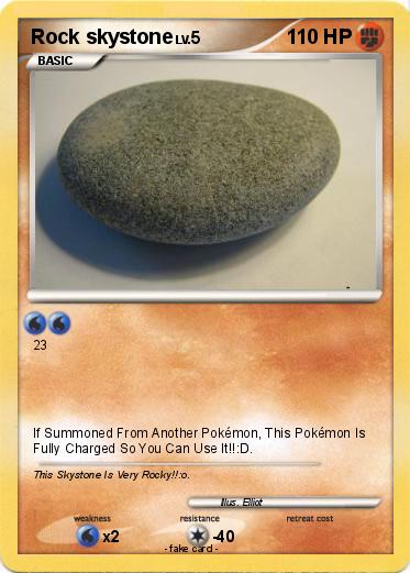 Pokemon Rock skystone