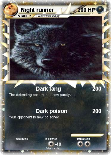 Pokemon Night runner