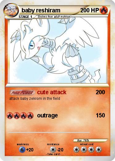 Pokemon baby reshiram