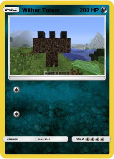 Pokemon Wither Totem