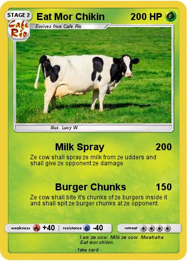 Pokemon Eat Mor Chikin