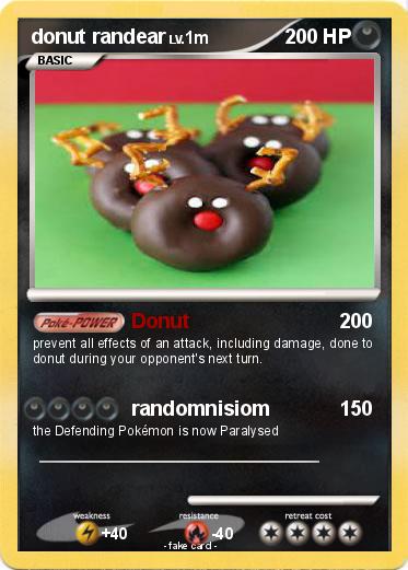 Pokemon donut randear