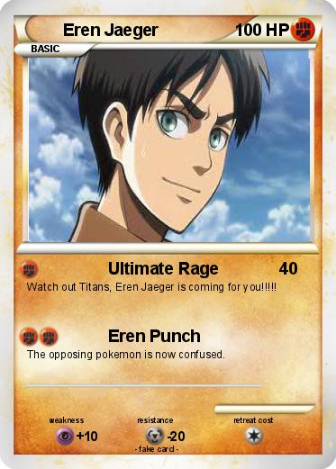 Pokemon Eren Jaeger