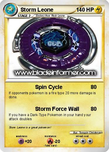 Pokemon Storm Leone