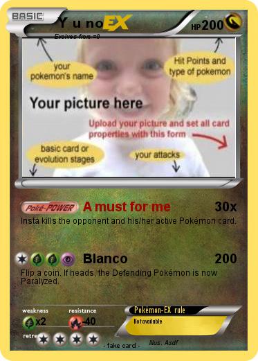 Pokemon Y u no