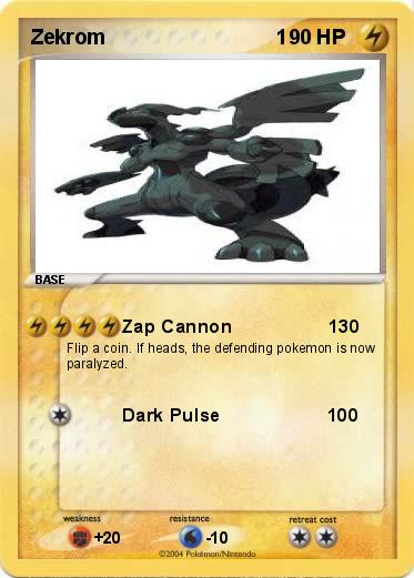 Pokemon Zekrom                              1