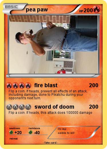 Pokemon pea paw