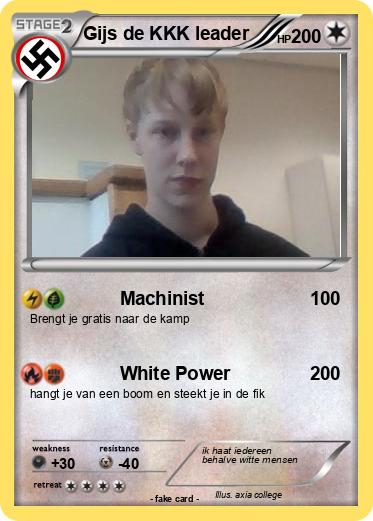 Pokemon Gijs de KKK leader
