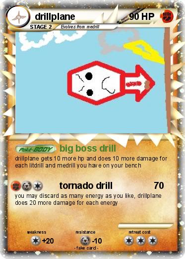 Pokemon drillplane