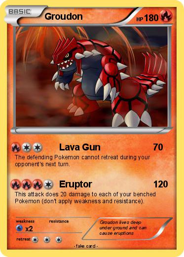 Pokemon Groudon