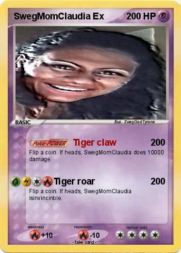 Pokemon SwegMomClaudia Ex