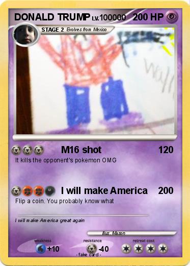 Pokemon DONALD TRUMP