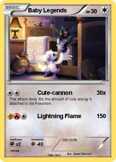 Pokemon Baby Legends