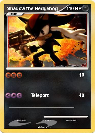 Pokemon Shadow the Hedgehog