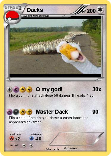 Pokemon Dacks