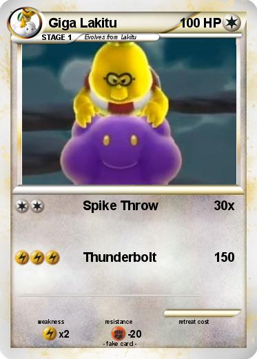 Pokemon Giga Lakitu