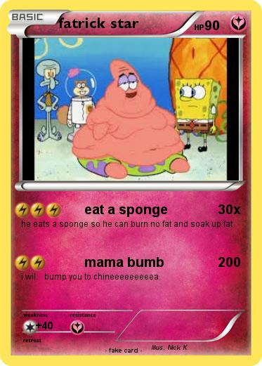 Pokemon fatrick star