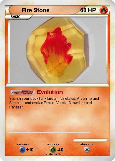 Pokemon Fire Stone
