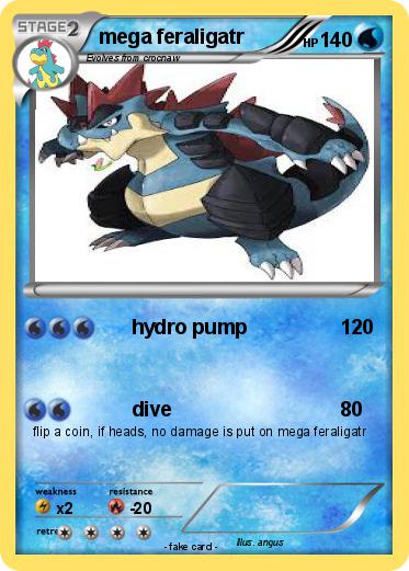 Pokemon mega feraligatr