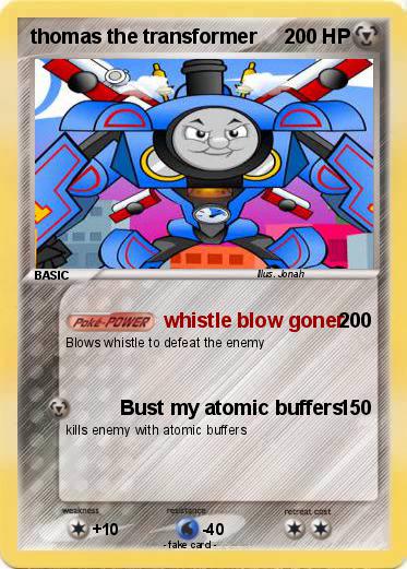 Pokemon thomas the transformer
