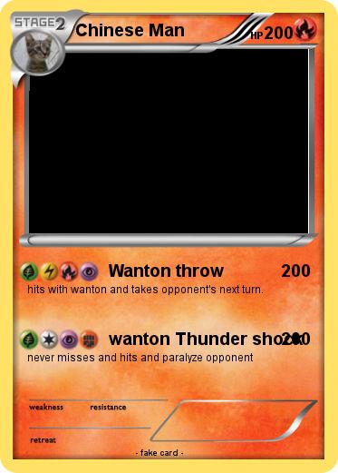 Pokemon Chinese Man
