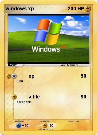 Pokemon windows xp