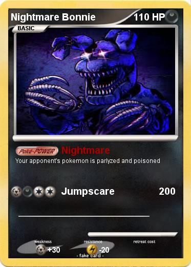 Pokemon Nightmare Bonnie