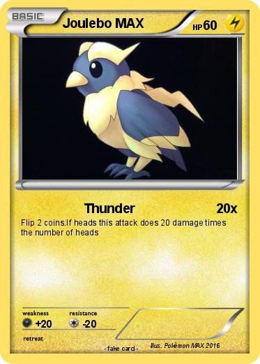 Pokemon Joulebo MAX
