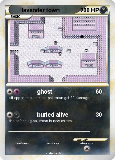 Pokemon lavender town