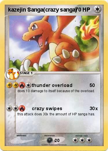 Pokemon kazejin Sanga(crazy sanga)
