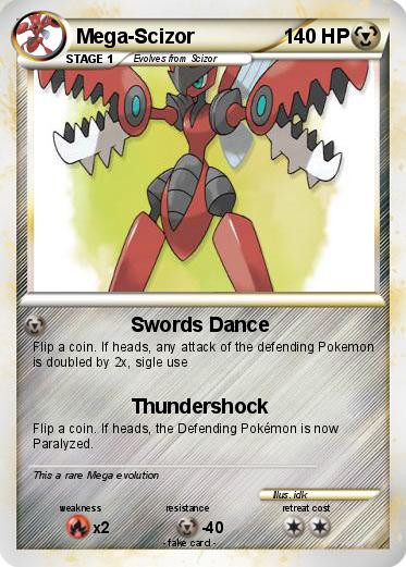 Pokemon Mega-Scizor