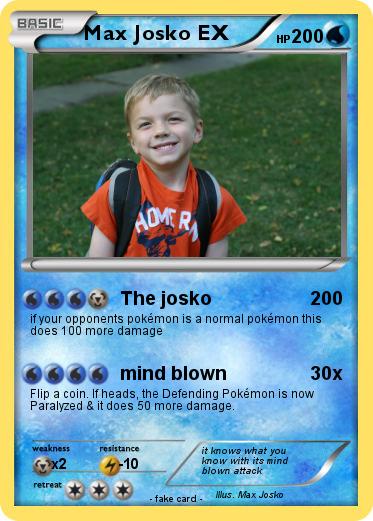 Pokemon Max Josko EX