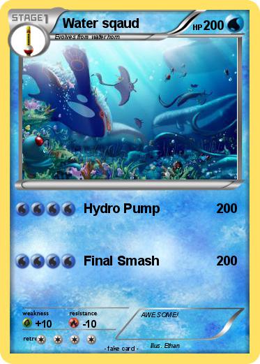 Pokemon Water sqaud