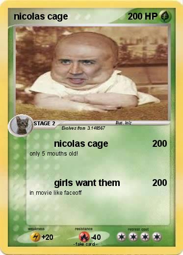 Pokemon nicolas cage