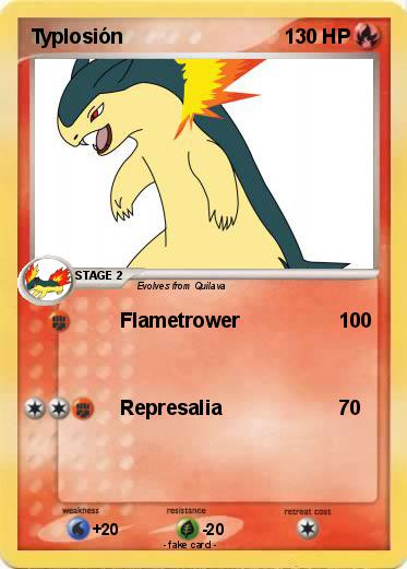 Pokemon Typlosión