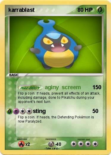 Pokemon karrablast
