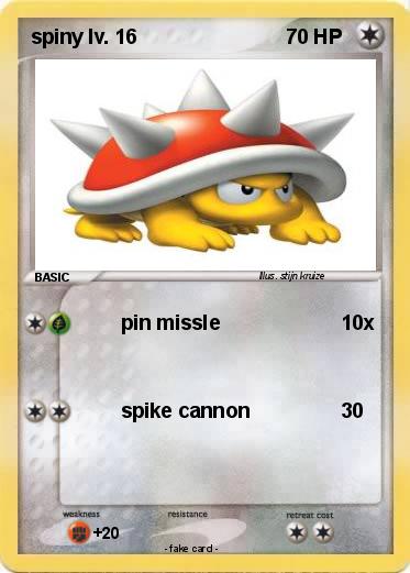 Pokemon spiny lv. 16