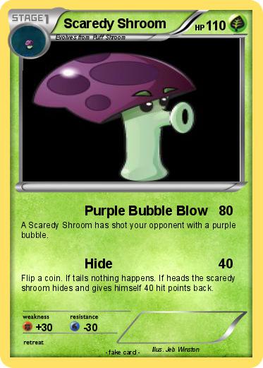 Pokemon Scaredy Shroom