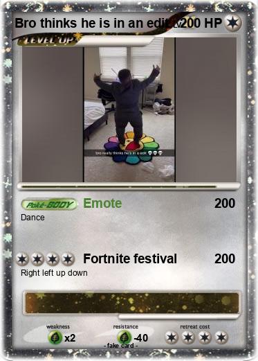 Pokemon Bro thinks he is in an edit