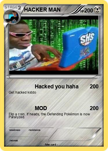 Pokemon HACKER MAN
