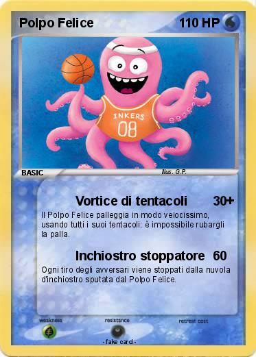 Pokemon Polpo Felice