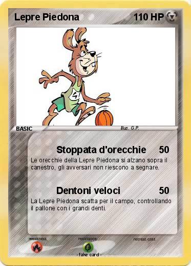 Pokemon Lepre Piedona