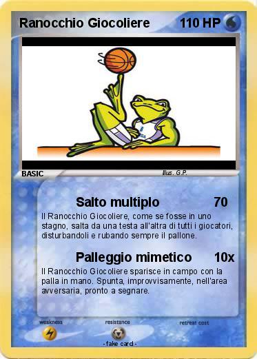 Pokemon Ranocchio Giocoliere