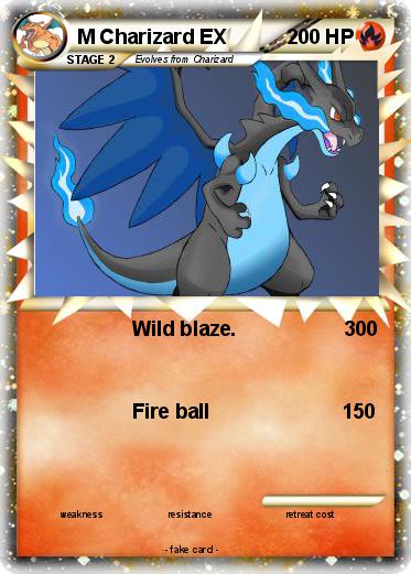 Pokemon M Charizard EX