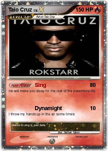 Pokemon Taio Cruz