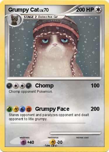 Pokemon Grumpy Cat