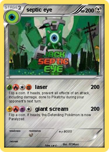 Pokemon septic eye