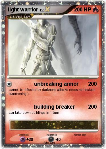 Pokemon light warrior