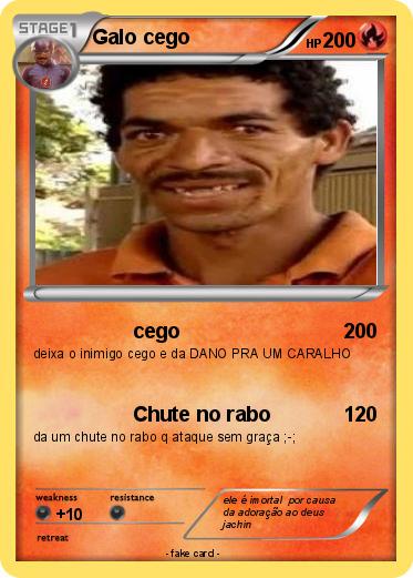 Pokemon Galo cego